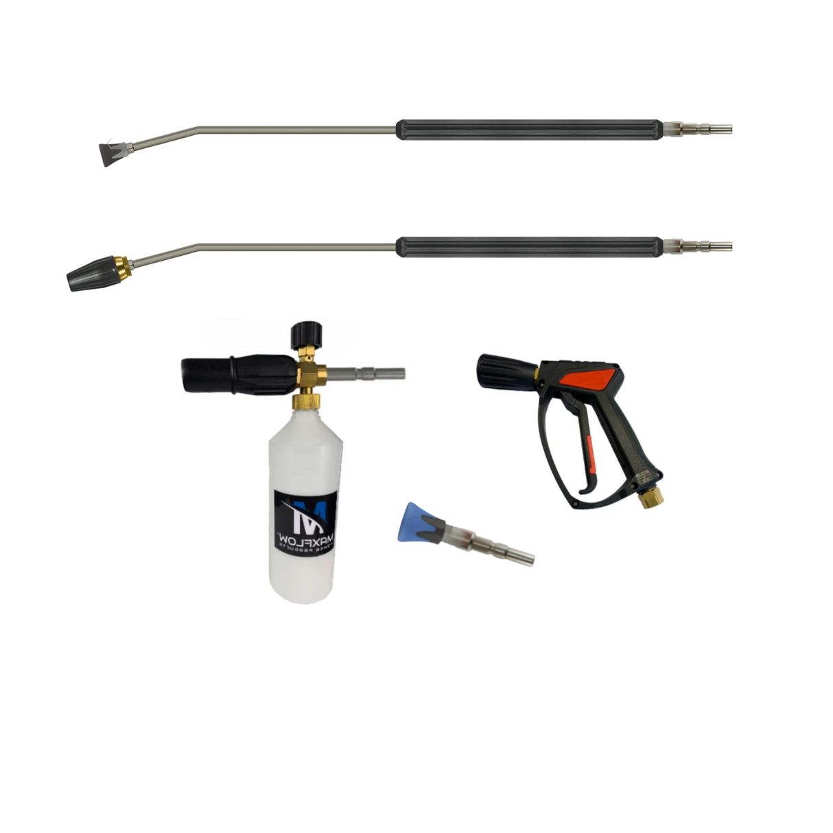 LS-Style Foam Lance Bundle with Stubby Lance & Turbo Lance