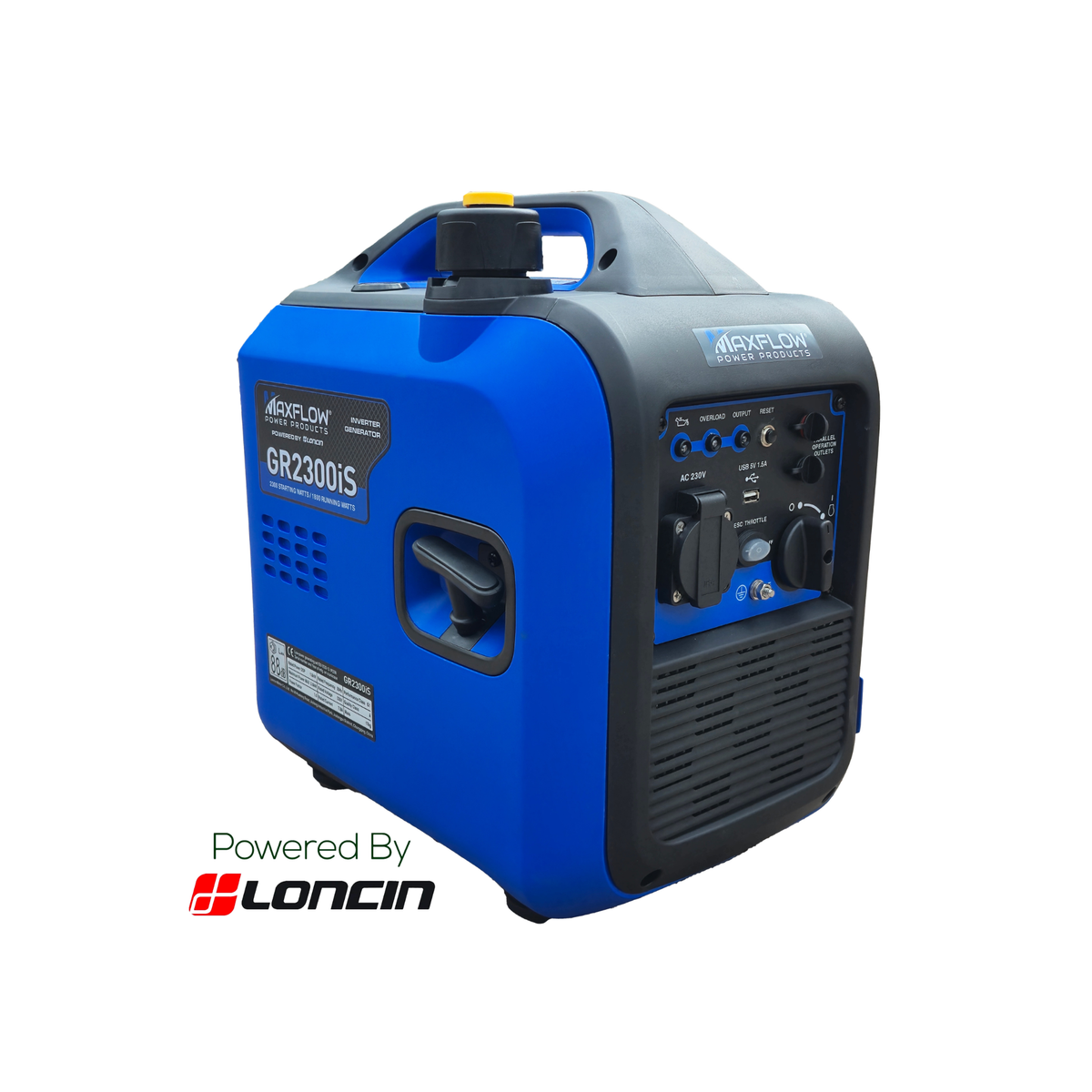 Maxflow GR2300iS 2.3kW Petrol Inverter Generator