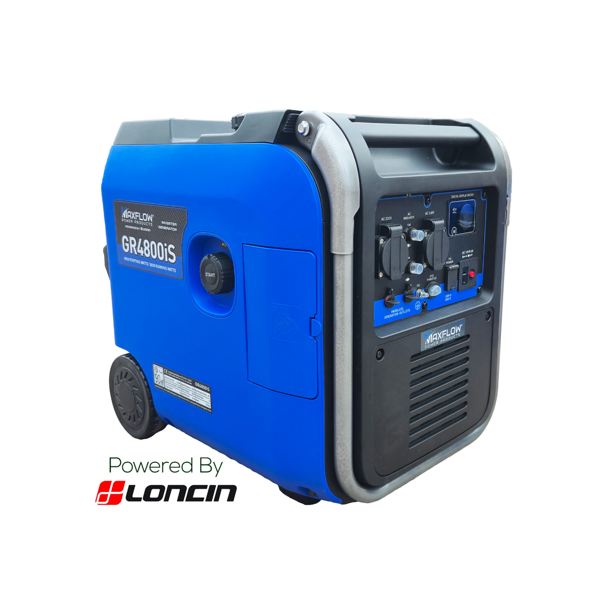 Maxflow GR4800iS 4.8kW Petrol Inverter Generator