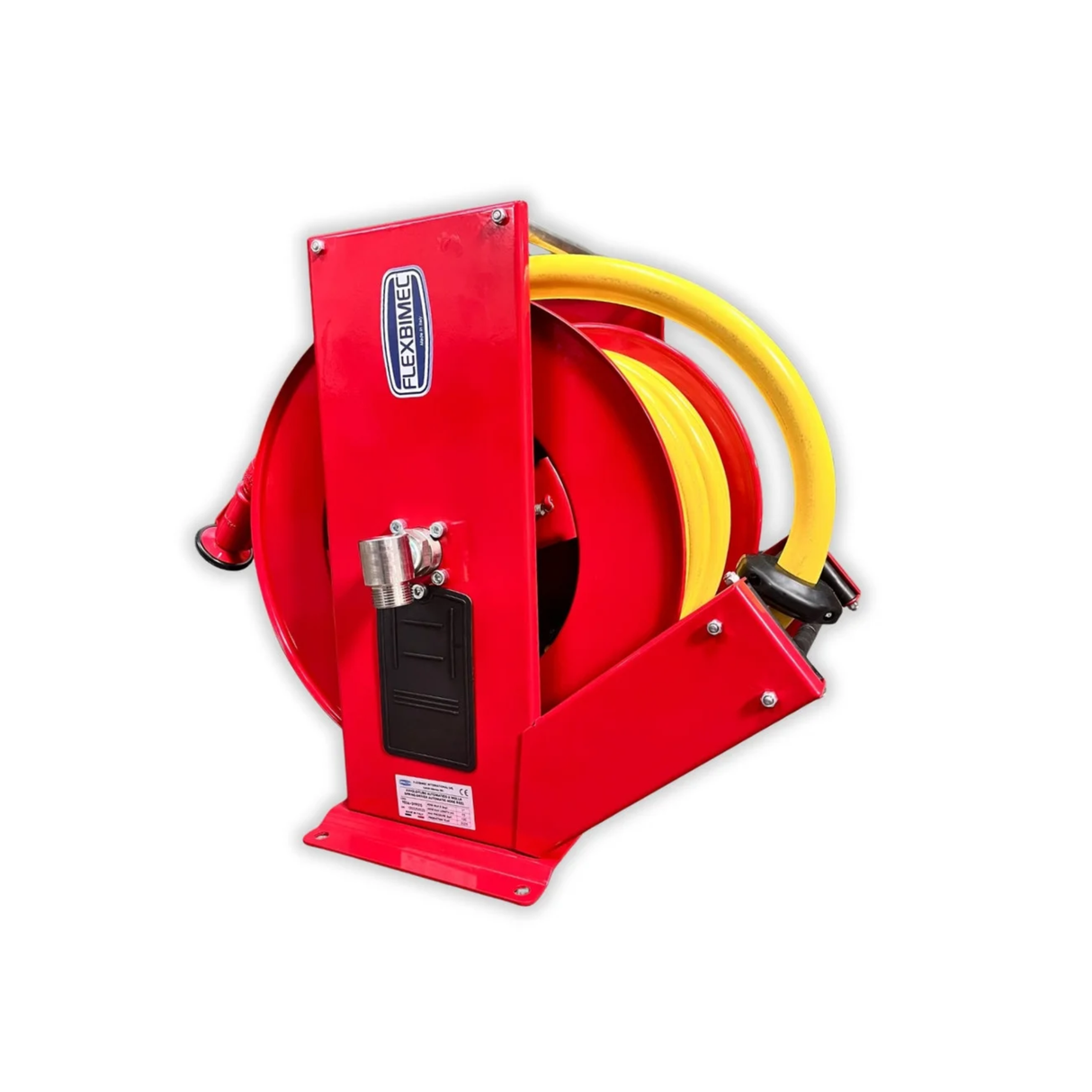 15 Metre 1" Retractable Washdown Hose Reel with Hose