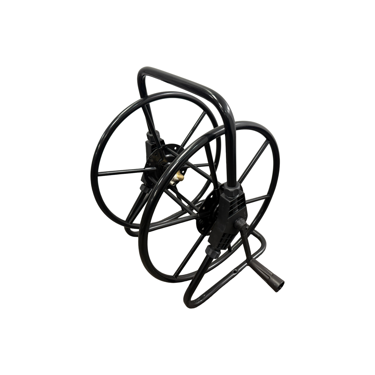 Free Standing Metal Microbore Manual Hose Reel
