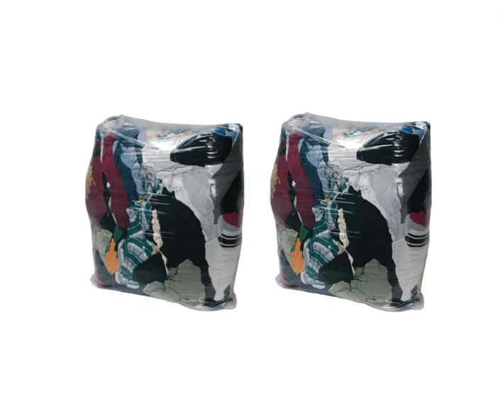10Kg Bag of Coloured Rags