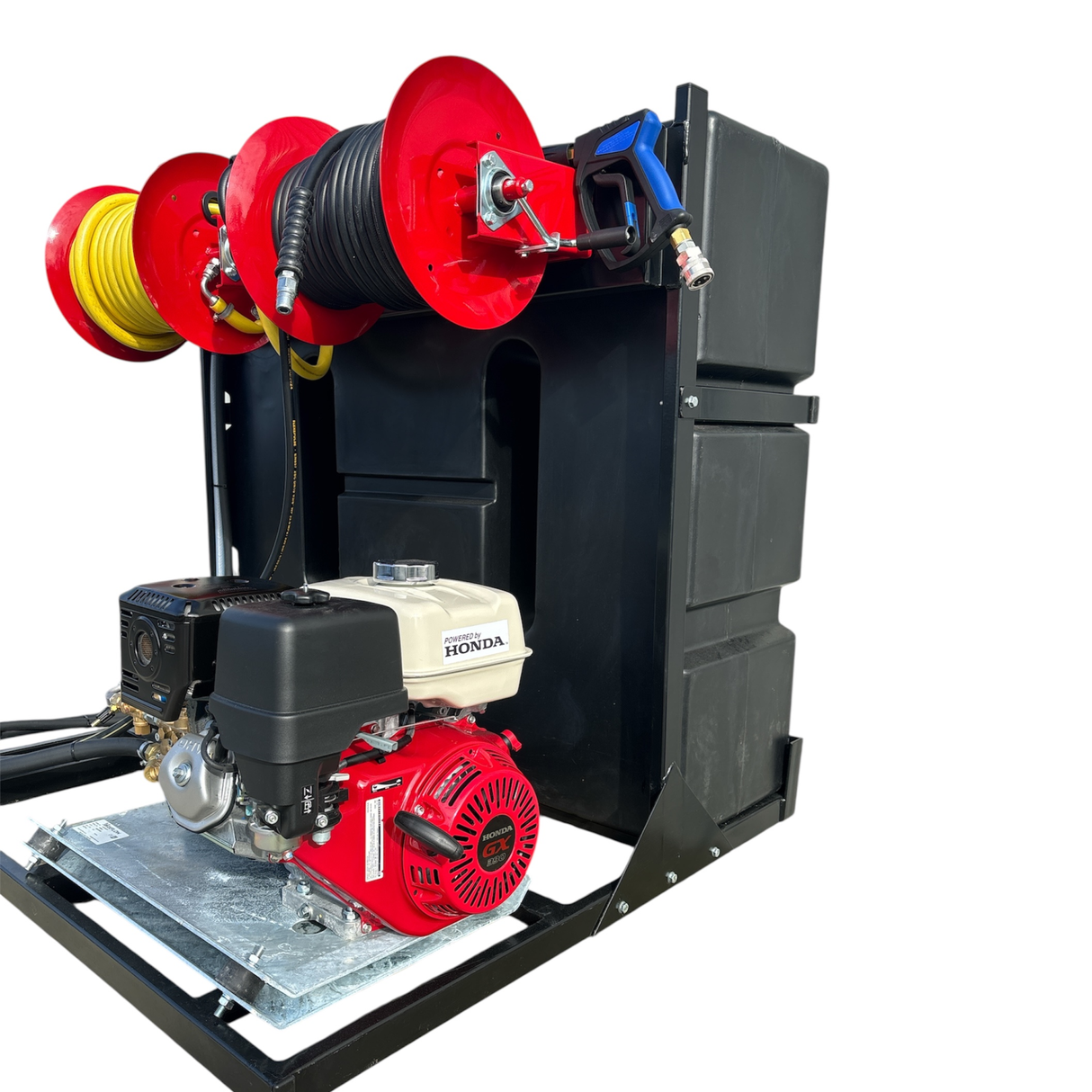 Honda GX390 Van Mounted Pressure Washing System