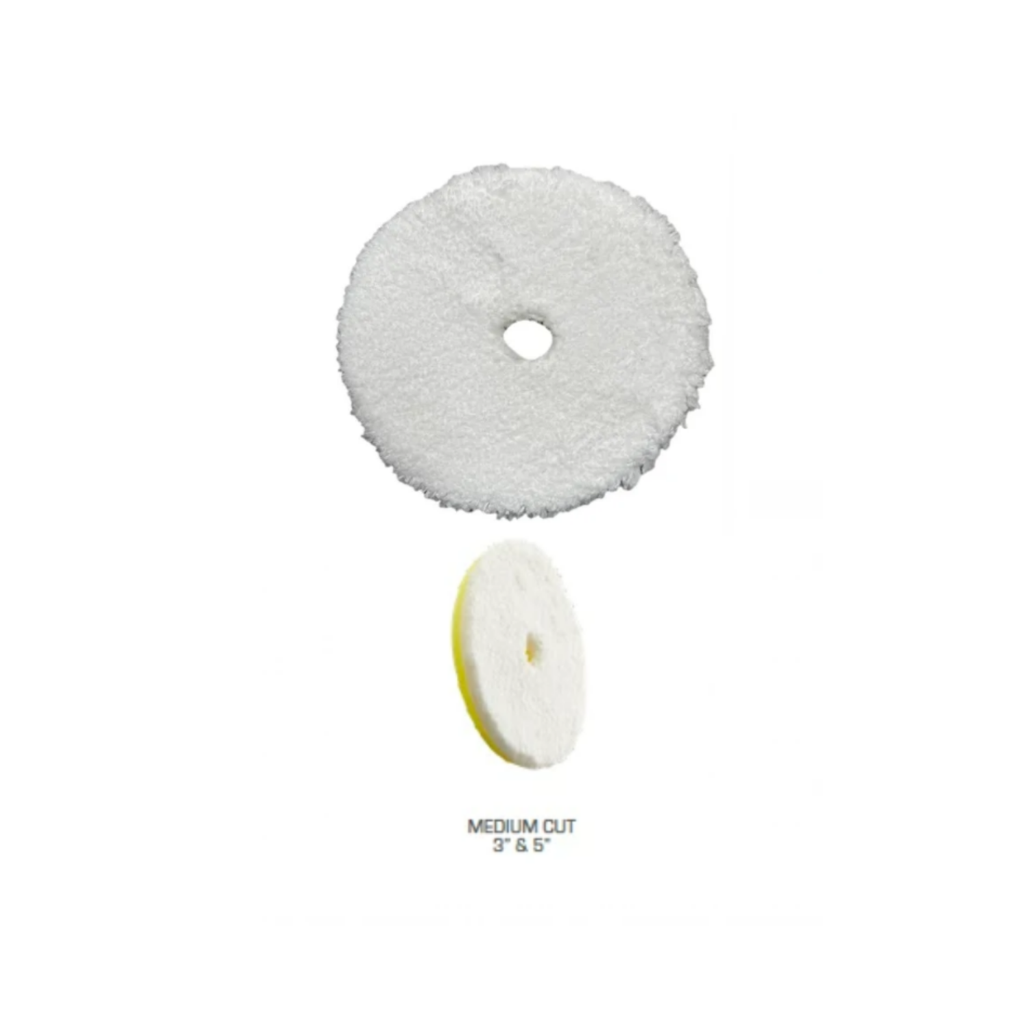 KENOTEK EAT Yellow Medium Cut DA Microfiber Pad