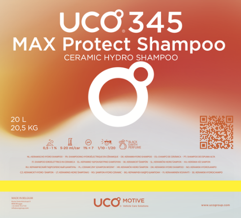 UCO 345 Max Protect Shampoo - 5Ltr