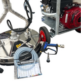 Honda GX390 Galvanized Frame - Professional Pressure Washer Bundle