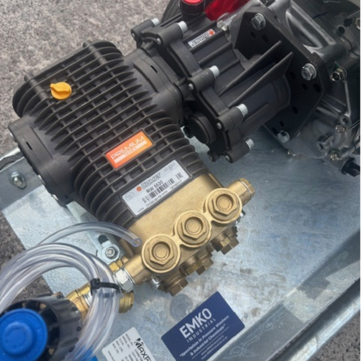 Honda GX390 21Lpm / 3000Psi Petrol Pressure Washer - Galvanized Frame