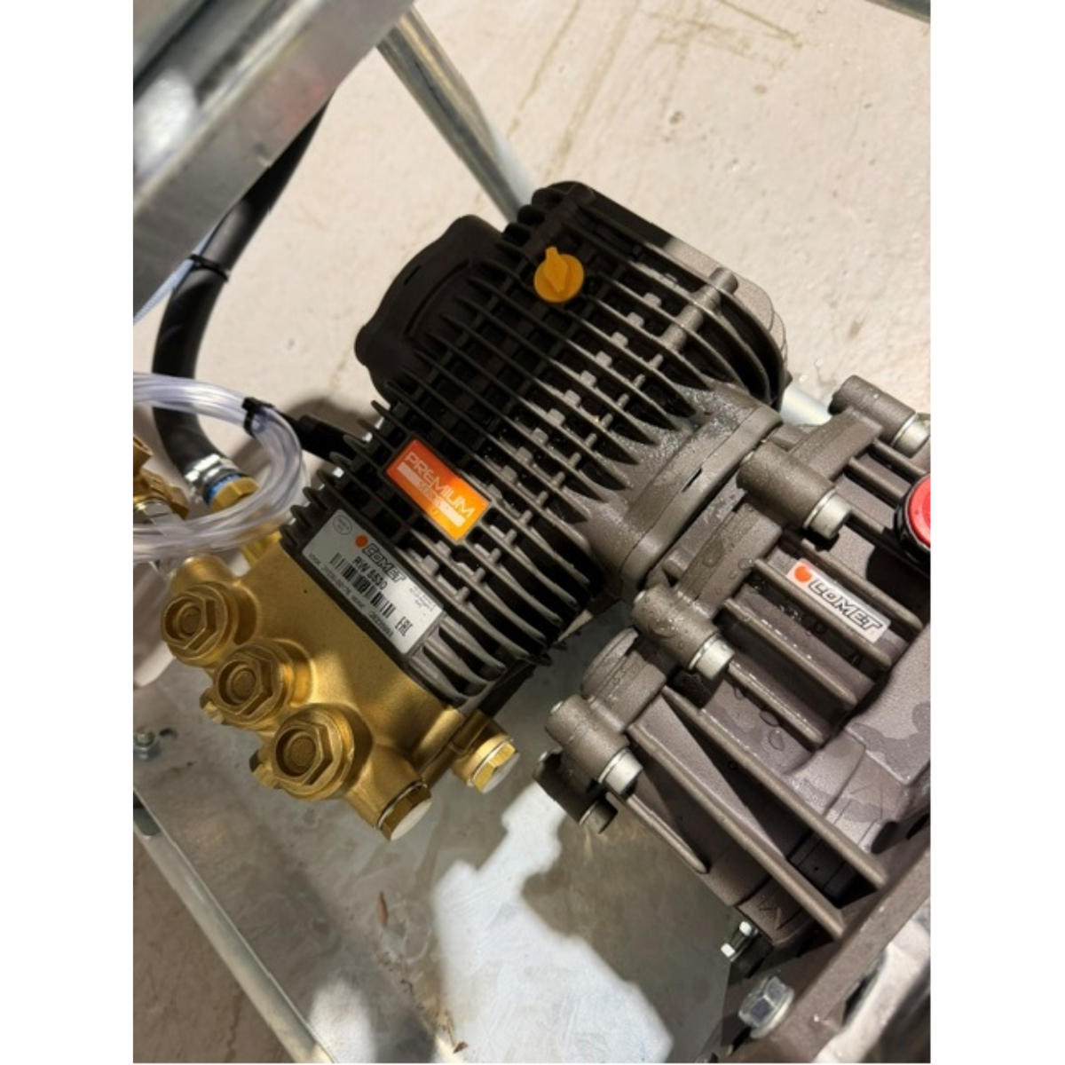 Honda GX390 21Lpm / 3000Psi Petrol Pressure Washer - Fully Galvanized Frame & 40Mtr Reel - Comet Pump