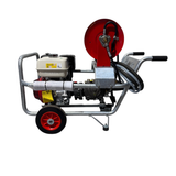 Honda GX390 21Lpm / 3000Psi Petrol Pressure Washer with reel - Galvanized Frame - Interpump