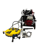 Honda GX390 Pressure Washer with Reel - Surface Cleaning Bundle