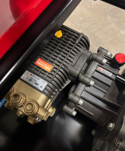 Honda GX390 Pressure Washer with Reel - Surface Cleaning Bundle