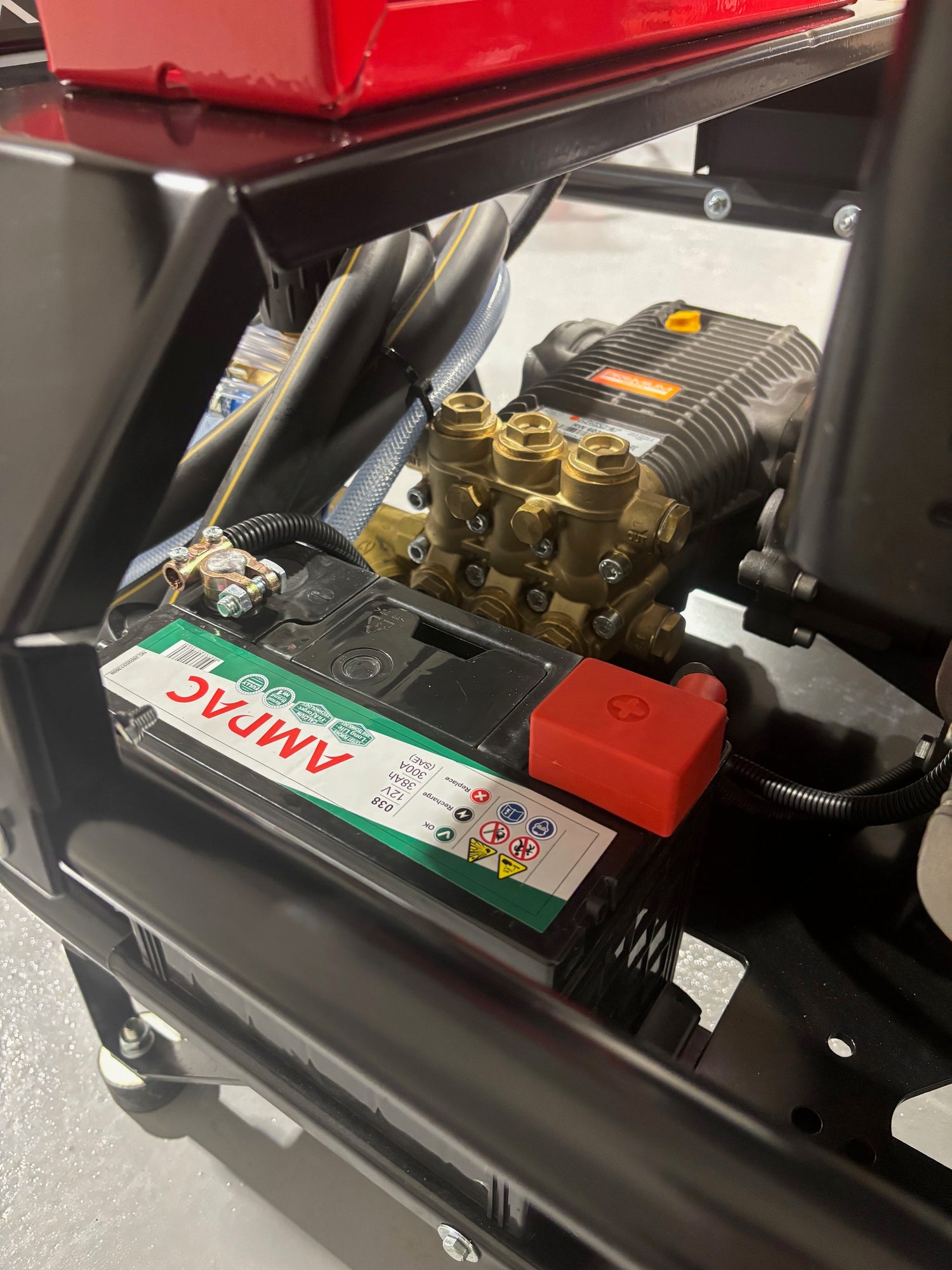 Loncin G420 24Lpm Electric Start Petrol Pressure Washer