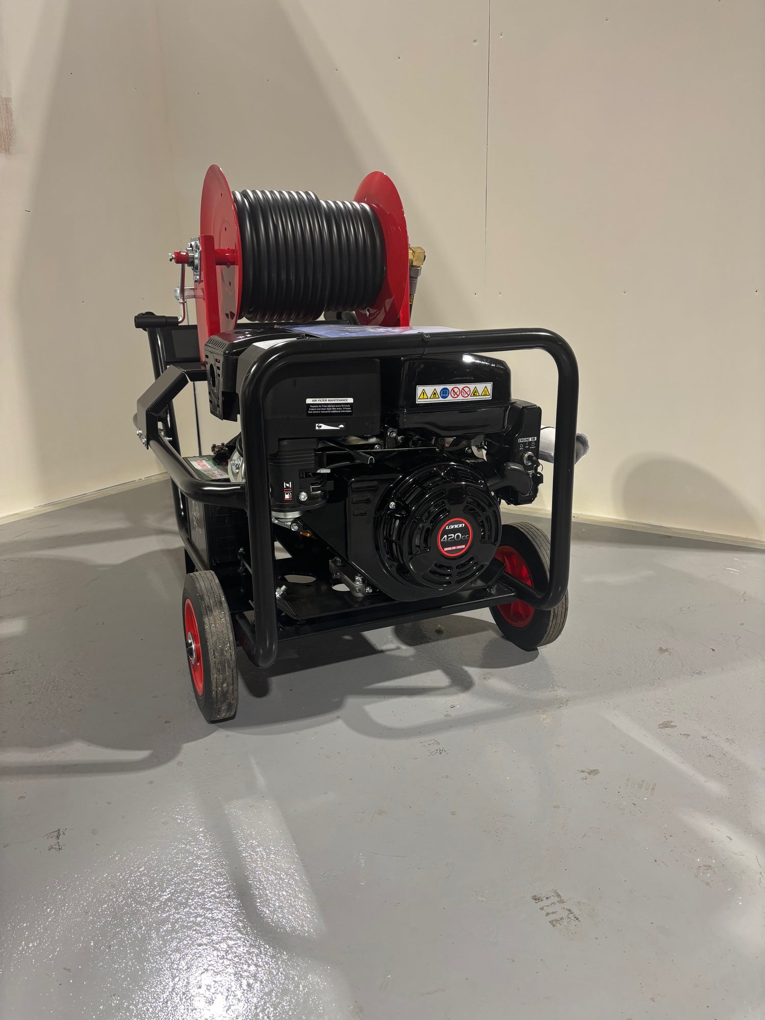 Loncin G420 24Lpm Electric Start Petrol Pressure Washer