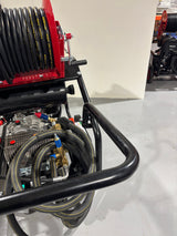 Loncin 764cc Twin Cylinder 33Lpm Industrial Pressure Washer with 40mtr Reel