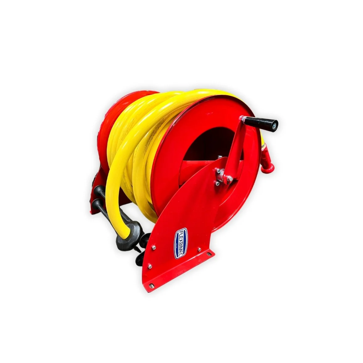 25 Metre 1" Manual Washdown Hose Reel with Hose