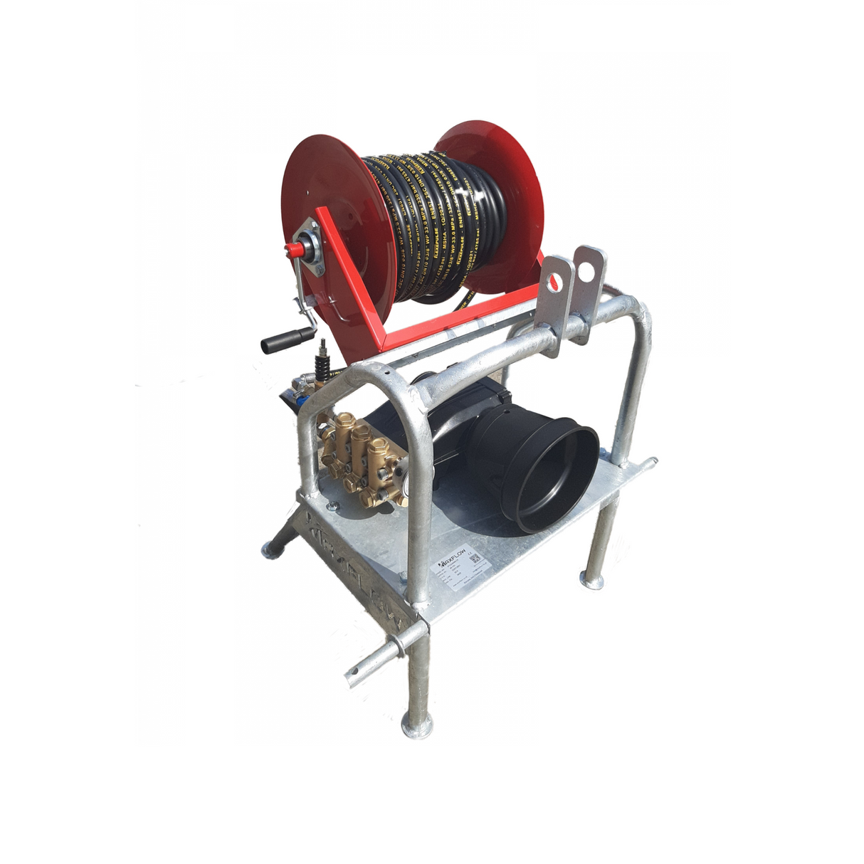 PTO Pressure Washer with Reel - 25 LPM 250 Bar Hawk Pump