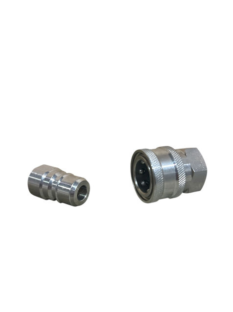 Stainless Steel High Pressure Quick Release Coupling & Probe