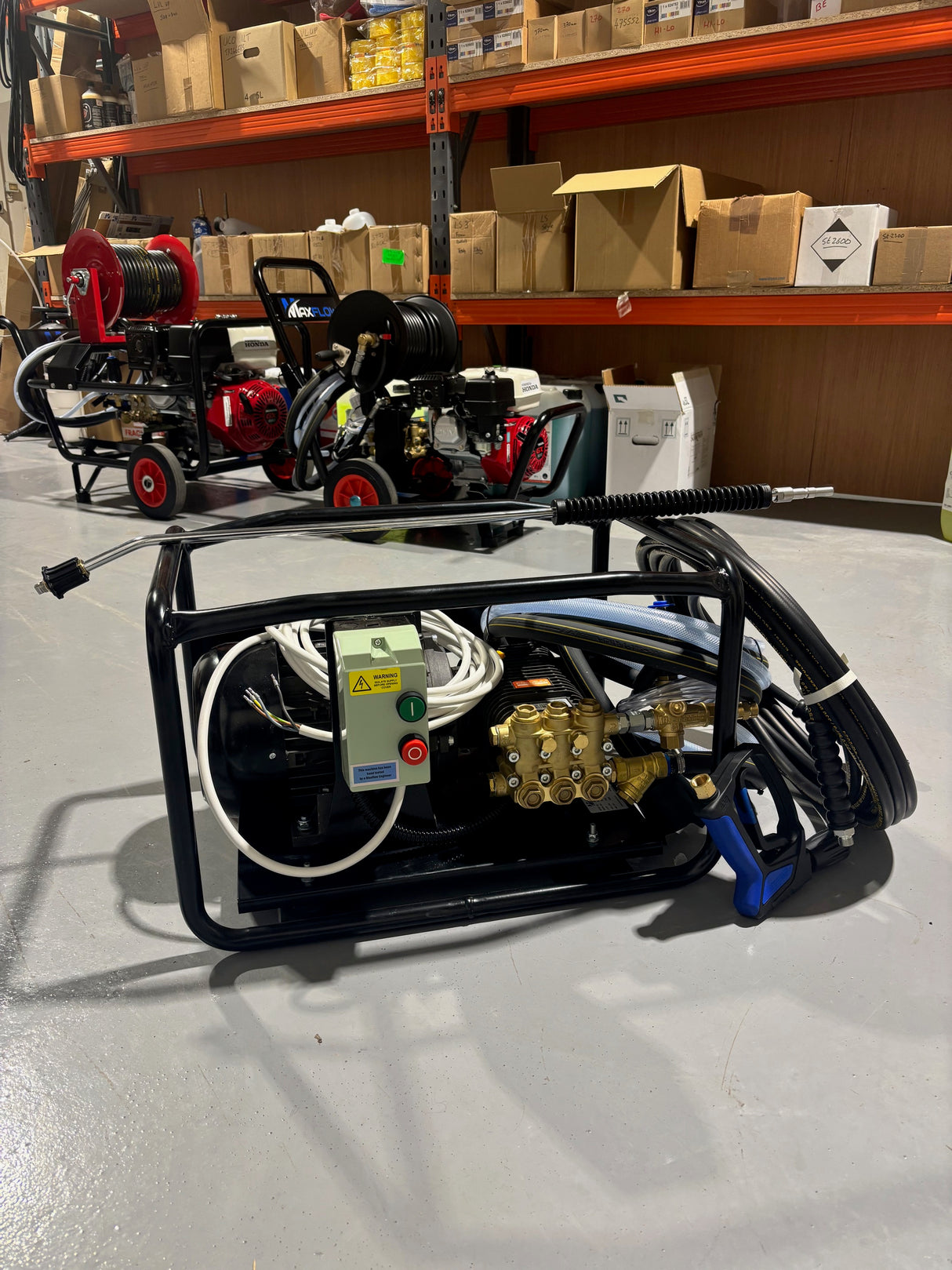 Cage Frame C55 Industrial Cold Wash (Three Phase)