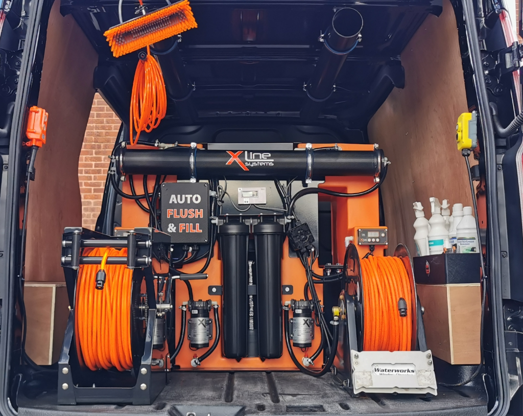 X Line 350L X-Tank System – Professional Water Fed Window Cleaning System