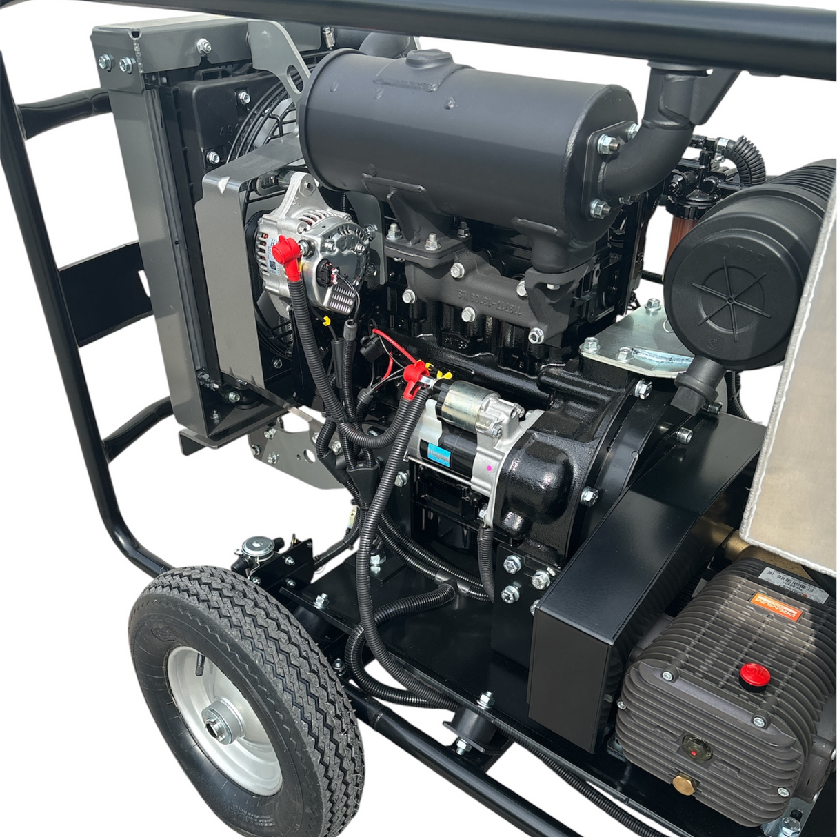Yanmar X - 3 Cylinder 27HP Industrial Diesel Pressure Washer with Comet 35Lpm 200Bar Pump