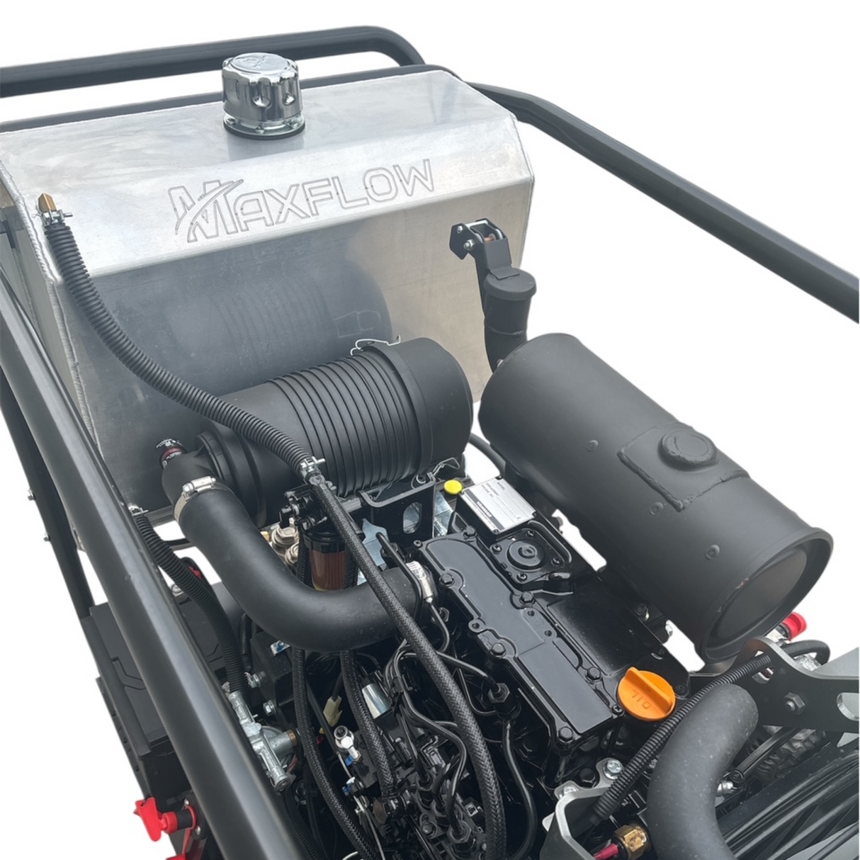 Yanmar X - 3 Cylinder 27HP Industrial Diesel Pressure Washer 18Lpm 500Bar Interpump Pump