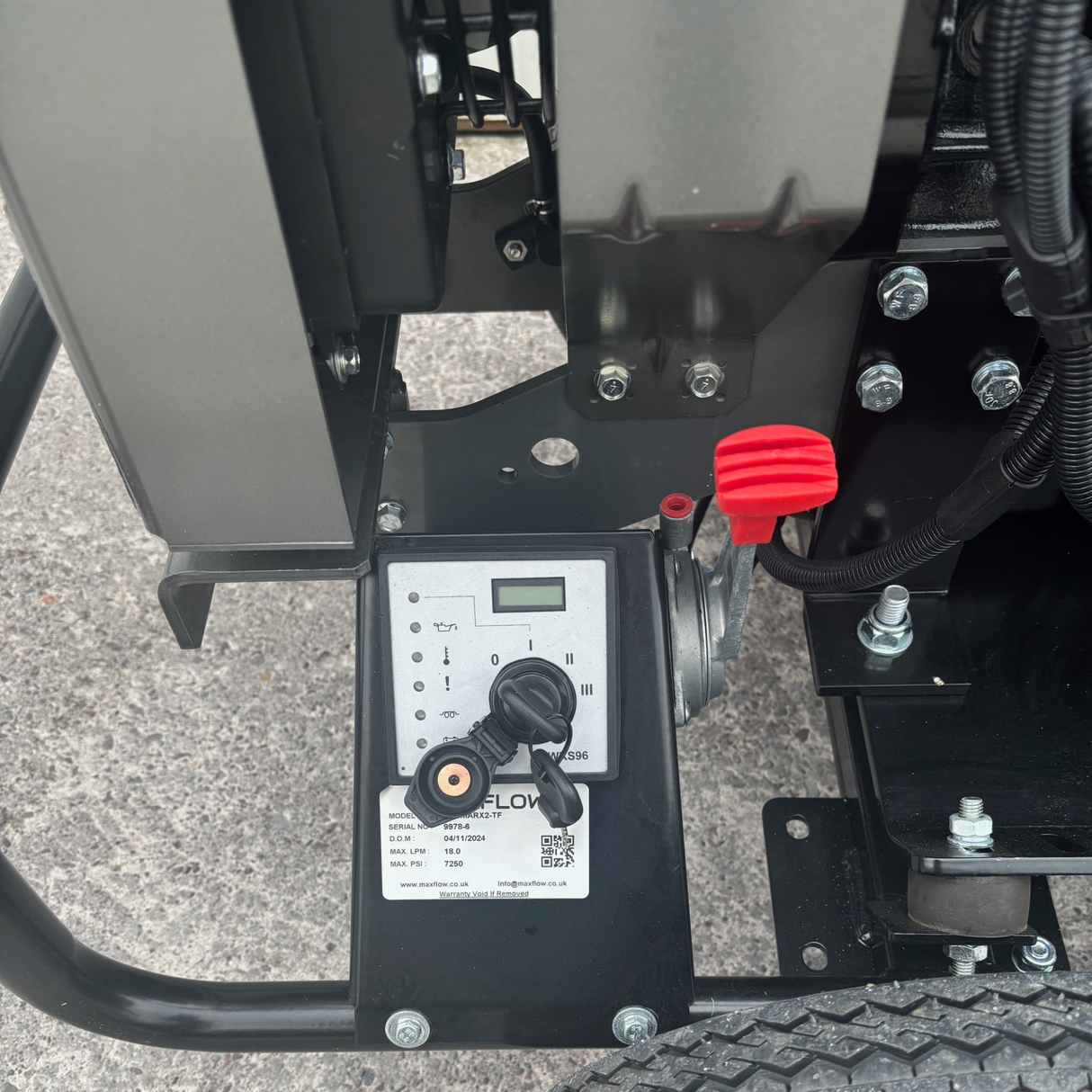 Yanmar X - 3 Cylinder 27HP Industrial Diesel Pressure Washer 18Lpm 500Bar Interpump Pump